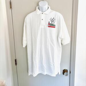 Darrell Waltrip 35 Signed Pine Brook Team Tabasco Racing Men's Polo Shirt - XL
